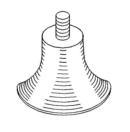 Bizerba Slicer - Rubber Foot - SE12,SE8 - BZ003
