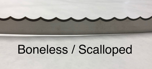 135'' Boneless Scalloped Saw Blades