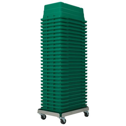 Aluminum "Empty" Tote Dolly - Up to 25 Empty Totes  Aluminum "Empty" Tote Dolly - Up to 25 Empty Totes