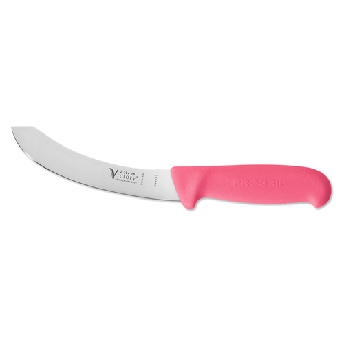 6" - 15cm -- Skinning & Ribbing Knife - 2/204/15/200PK - ProGrip - "Pink"