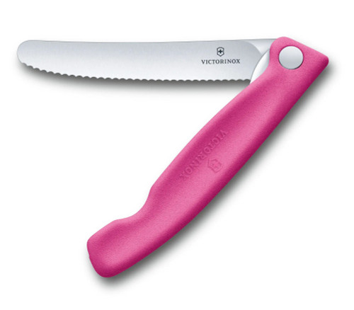 Swiss Classic Foldable Paring Knife - "Pink" - 6.7836.F5B
