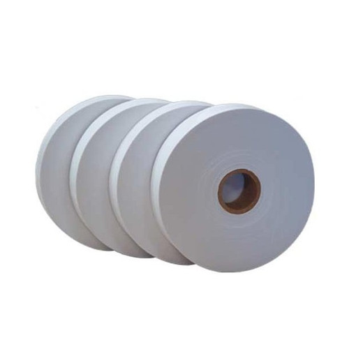 1'' x 500' - Gum Tape - White Tape - Davison's Butcher Supply