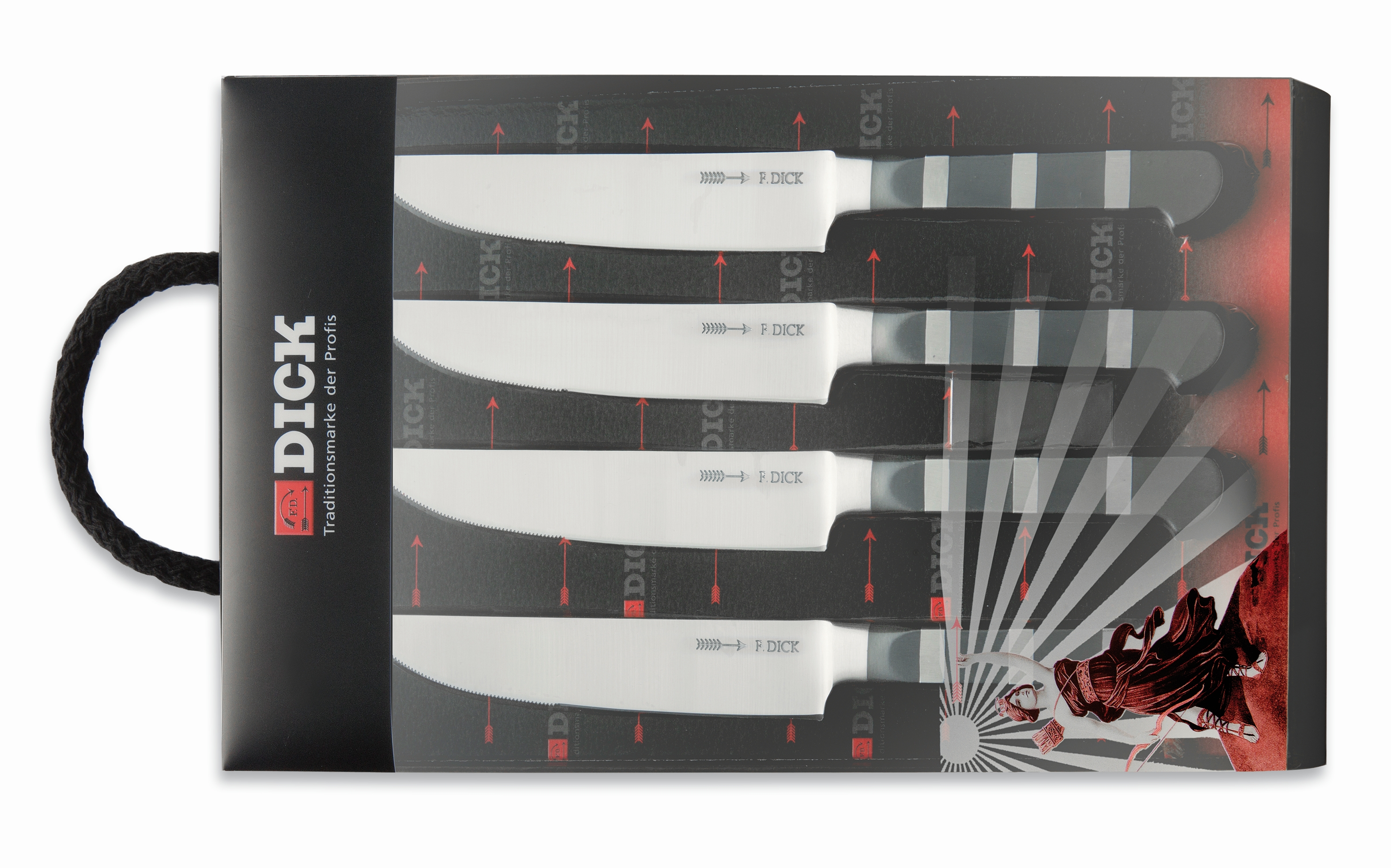 F.Dick - Leather Knife Bag with 1905 Series Set - 8196800 - Davison's  Butcher Supply