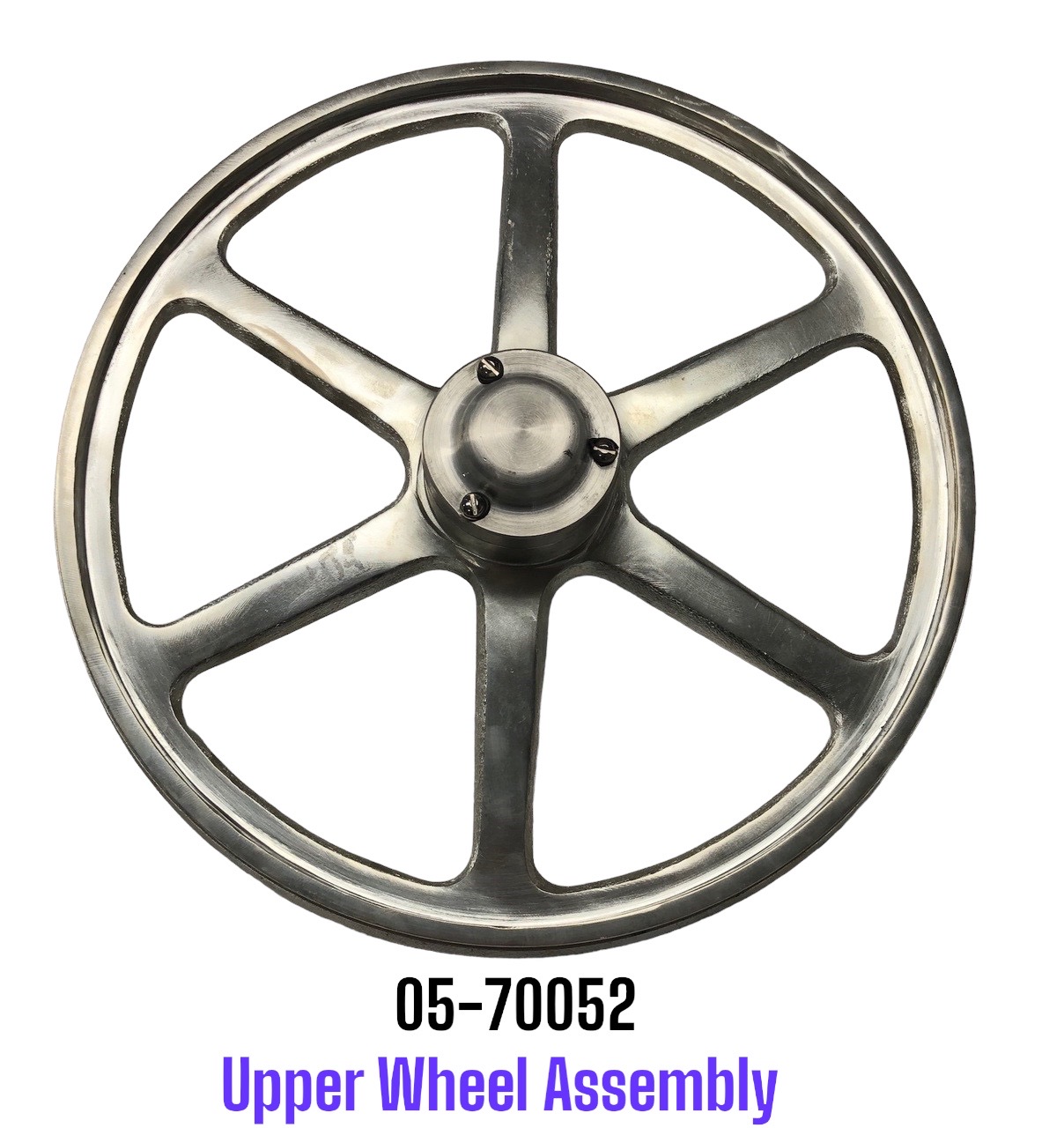 ♭5(FLAT FIVE) rim wide 5 pattern 5 spoke Empi polished alloy 15 x 5.5 GT-5
