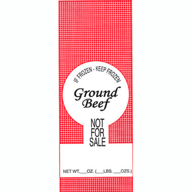 Ground Meat Poly Bags (500 Count)