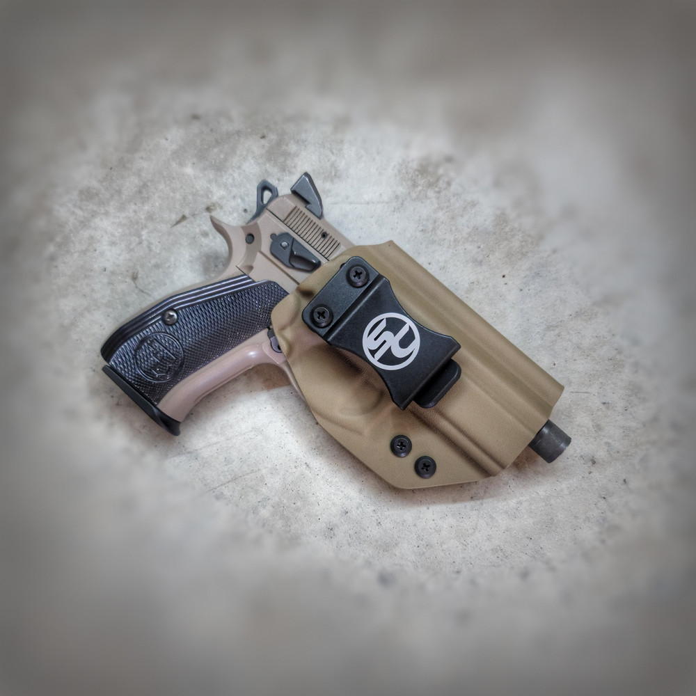 CZ P-01 IWB Holster Dark Flat Dark Earth (Super QuickShip)