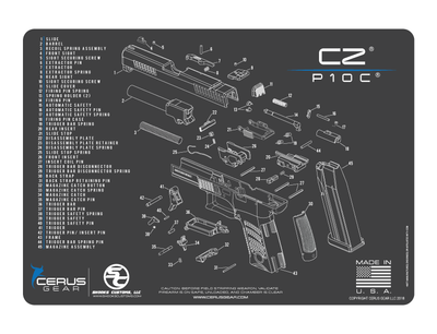 CZ P-10C Schematic ProMat