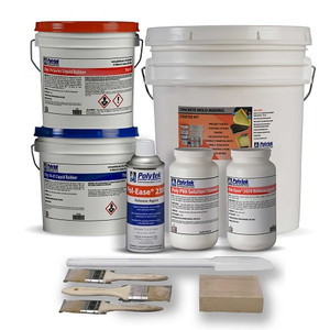 Polytek 75-70 Polyurethane Liquid Mold Rubber-16 lb Kit - Chemical Concepts