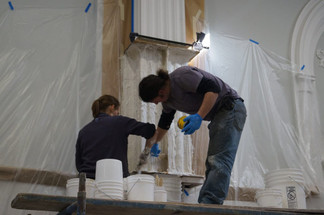 Architectural Restoration: Making a Rubber Site Mold to Replace a Damaged Column Architectural Restoration: Making a Rubber Site Mold to Replace a Damaged Column