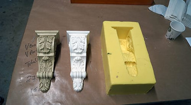 How to Make a Rubber Mold of a Corbel  How to Make a Rubber Mold of a Corbel