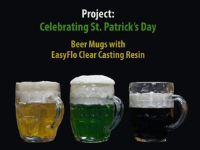 Celebrating St. Patrick's Day with Resin Casting [Beer-Filled Mug Replicas]