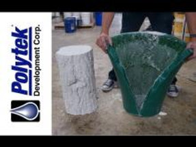 How to Make a Rubber Mold to Reproduce Concrete Stepping Stones - Polytek  Development Corp.