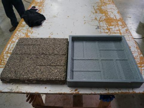 How to Make a Rubber Mold to Reproduce Concrete Stepping Stones
