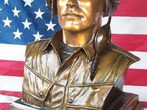 Looking Back: Hanks & Spielberg Receive Cold-Cast Bronze Statues