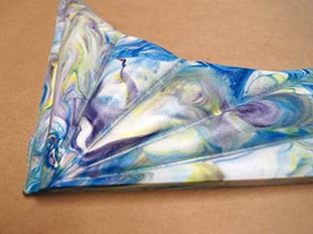 Marbled Effect in Polyurethane Resin Marbled Effect in Polyurethane Resin