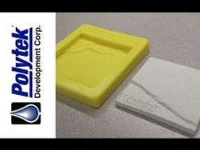 Rubber Molds for Casting Slate-Textured Concrete Coasters