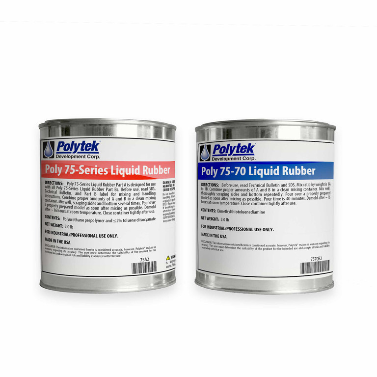 Poly 75-70 Liquid Rubber  Polytek Development Corp.