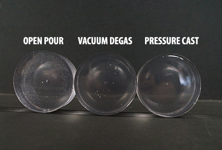 Clear acrylic shop casting resin