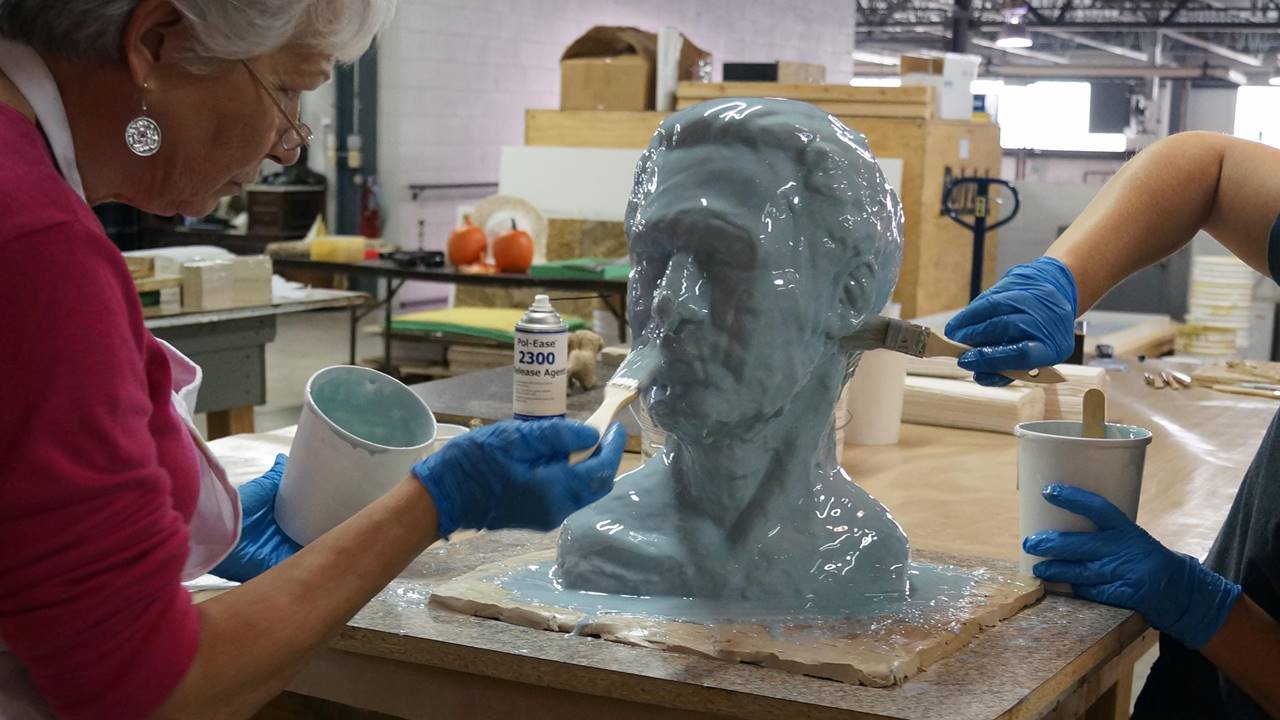 Classical Bust - Mold Making and Cold Casting 