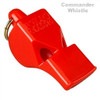 commander whistle red top view
