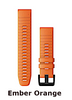 ember orange quickfit 22 smart watch band at okie dog supply