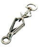 chrome plated scissor snap - herm sprenger - available at okie dog supply