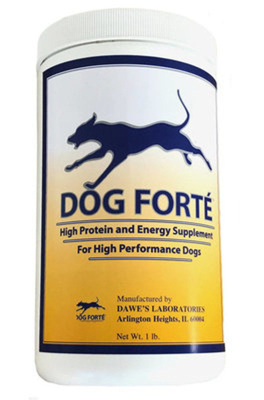 dog forte with high fat and protein at okie dog supply