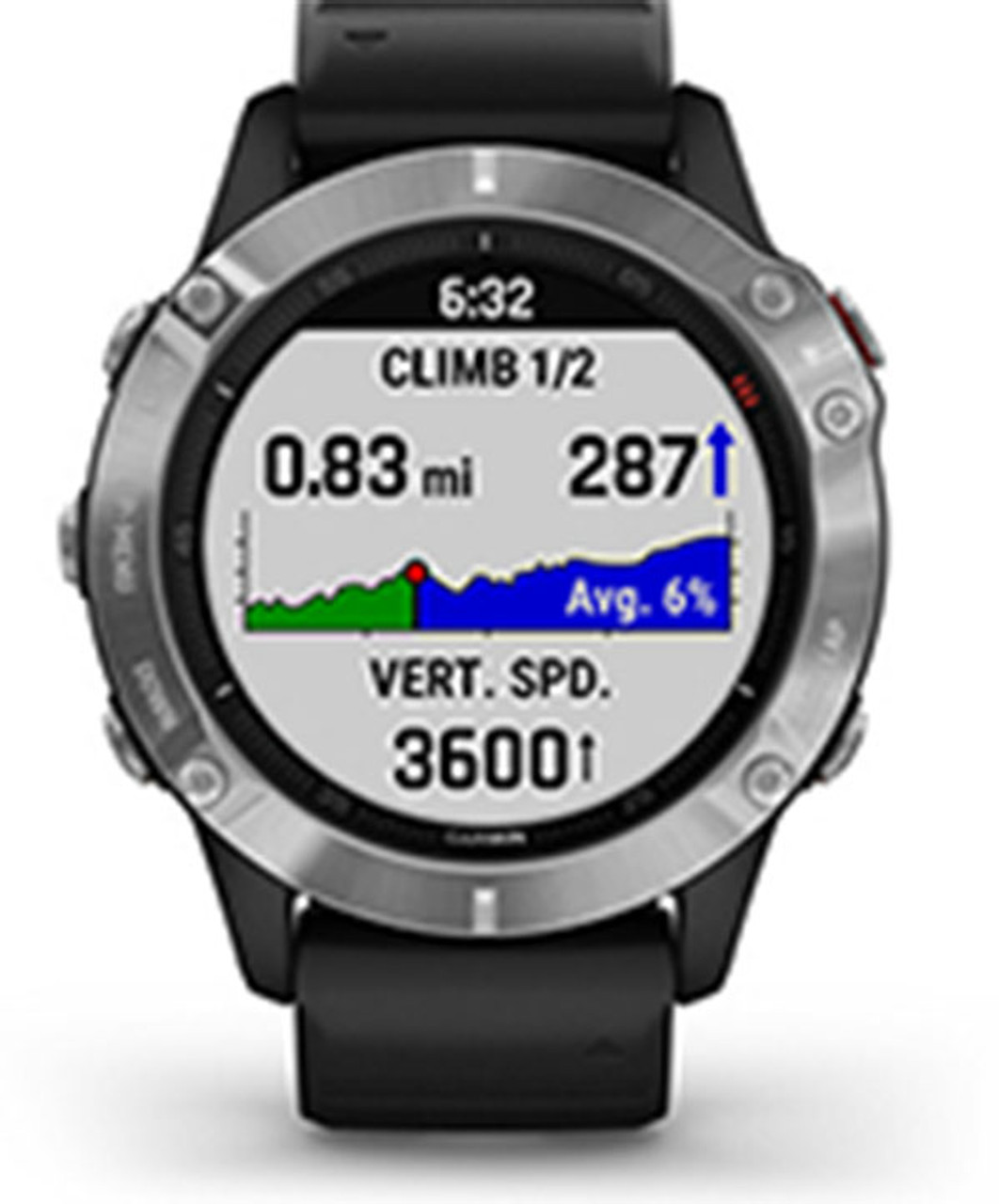 Garmin fenix 6X Pro - Fitness GPS Watch Black with Black Band