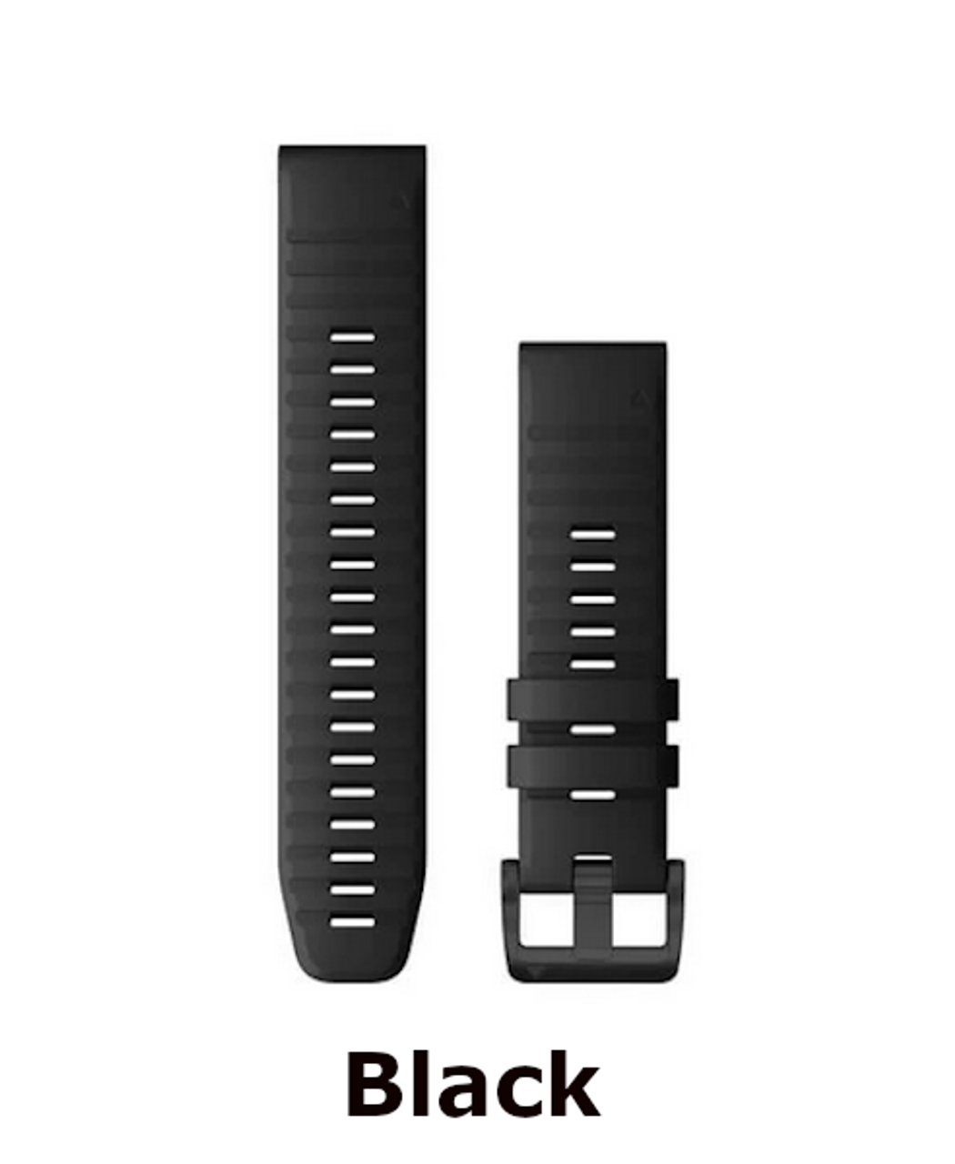 black garmin quickfit 22 smartwatch band - at okie dog supply