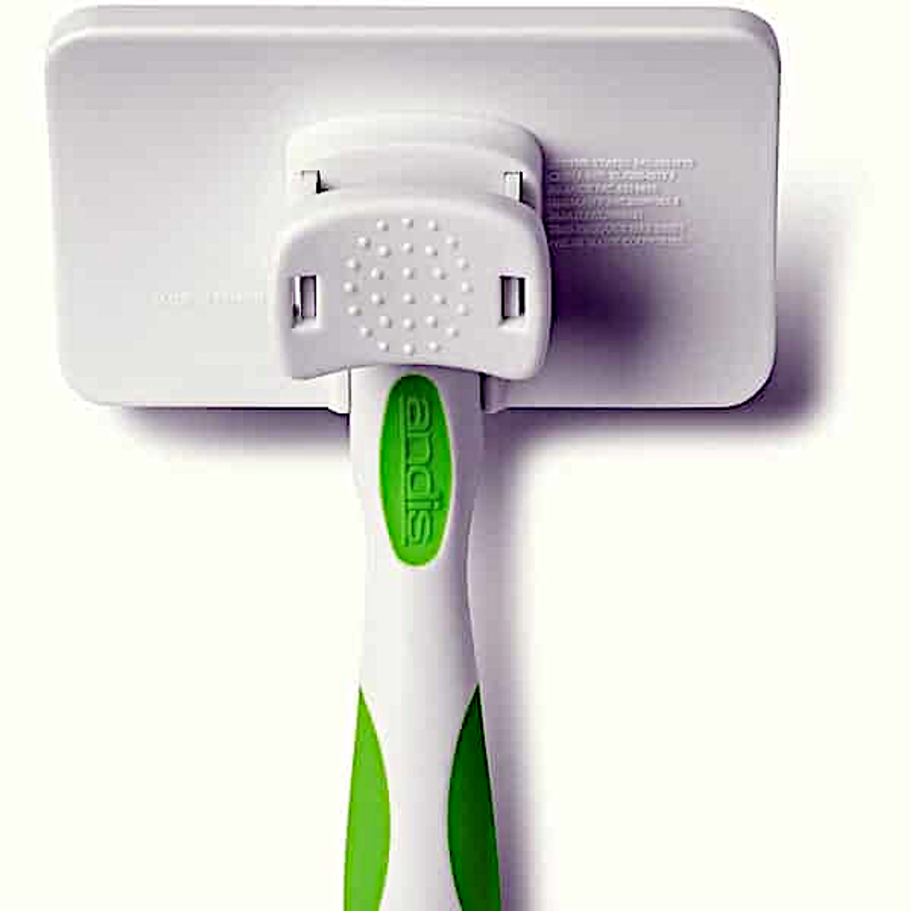 self cleaning slicker brush - press the button and the dead fur falls off for easy cleaning