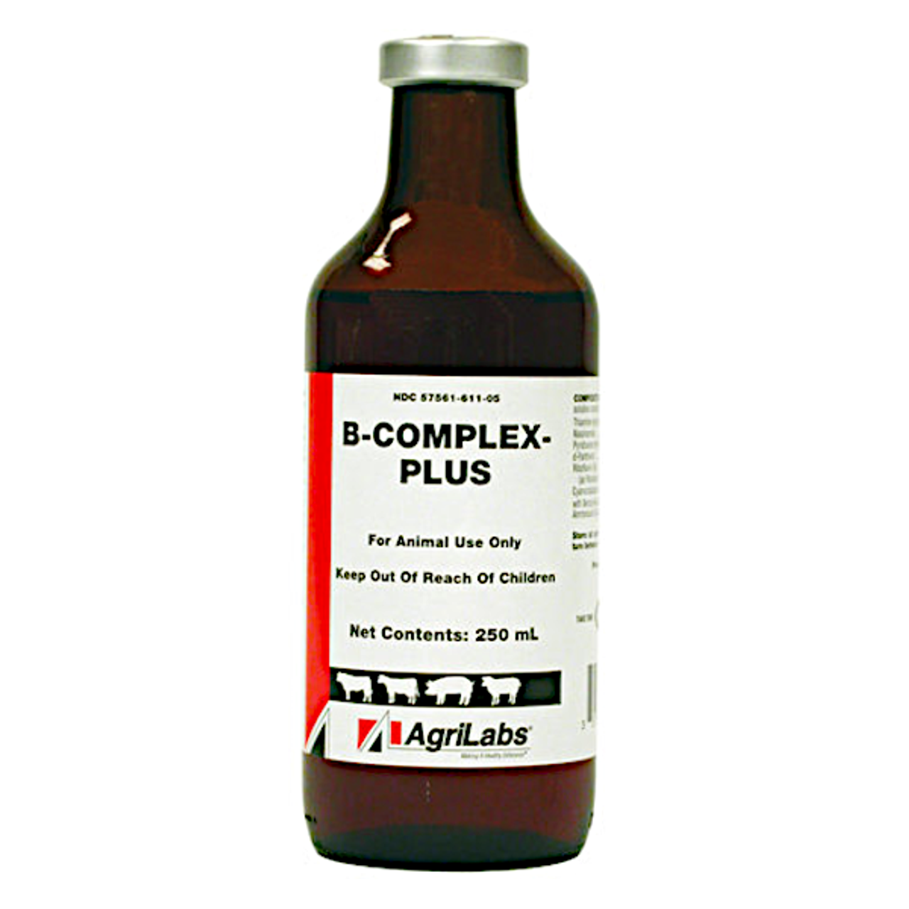 agrilabs b complex vitamin injection in 250ml bottle - at okie dog supply