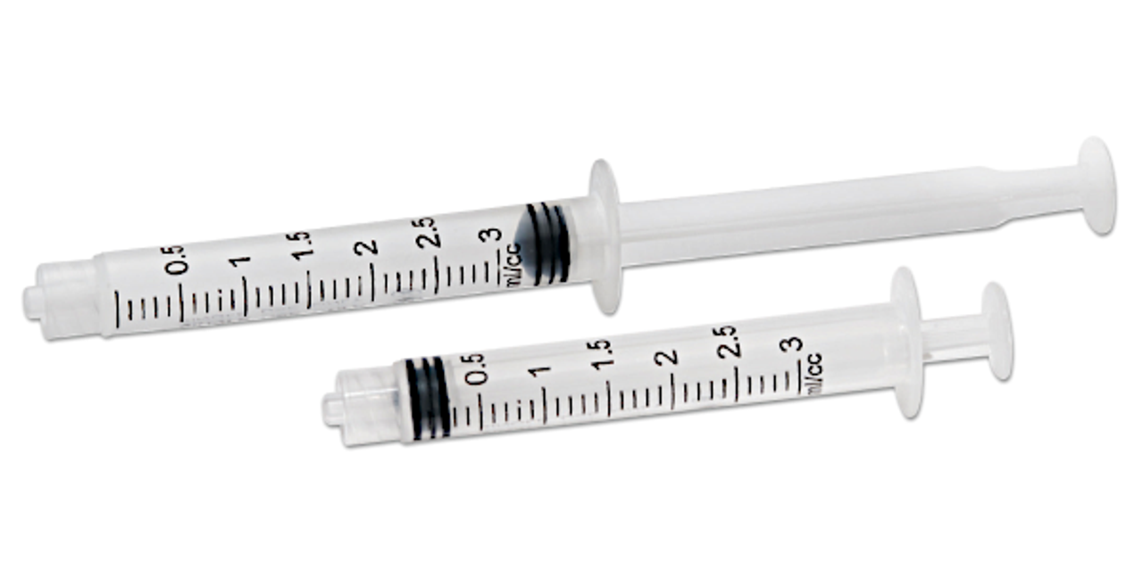 Syringe Singles - Luer Lock - No Needle