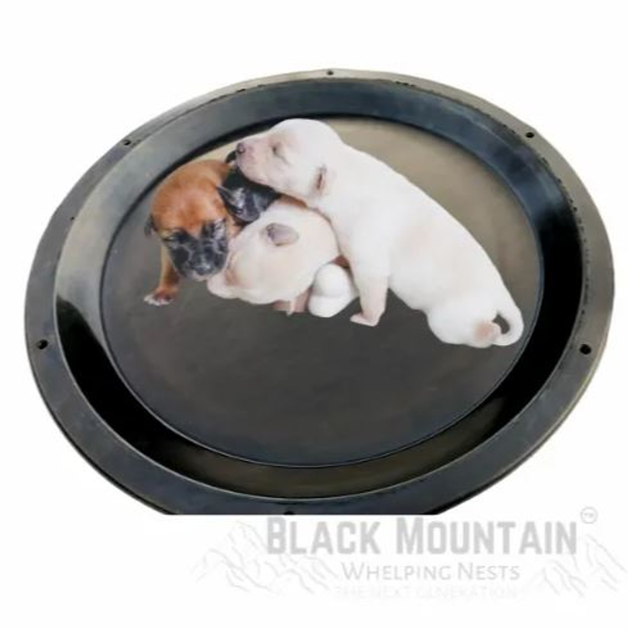 pups on Black Mountain Whelping Nest - available at OKIE DOG SUPPLY.