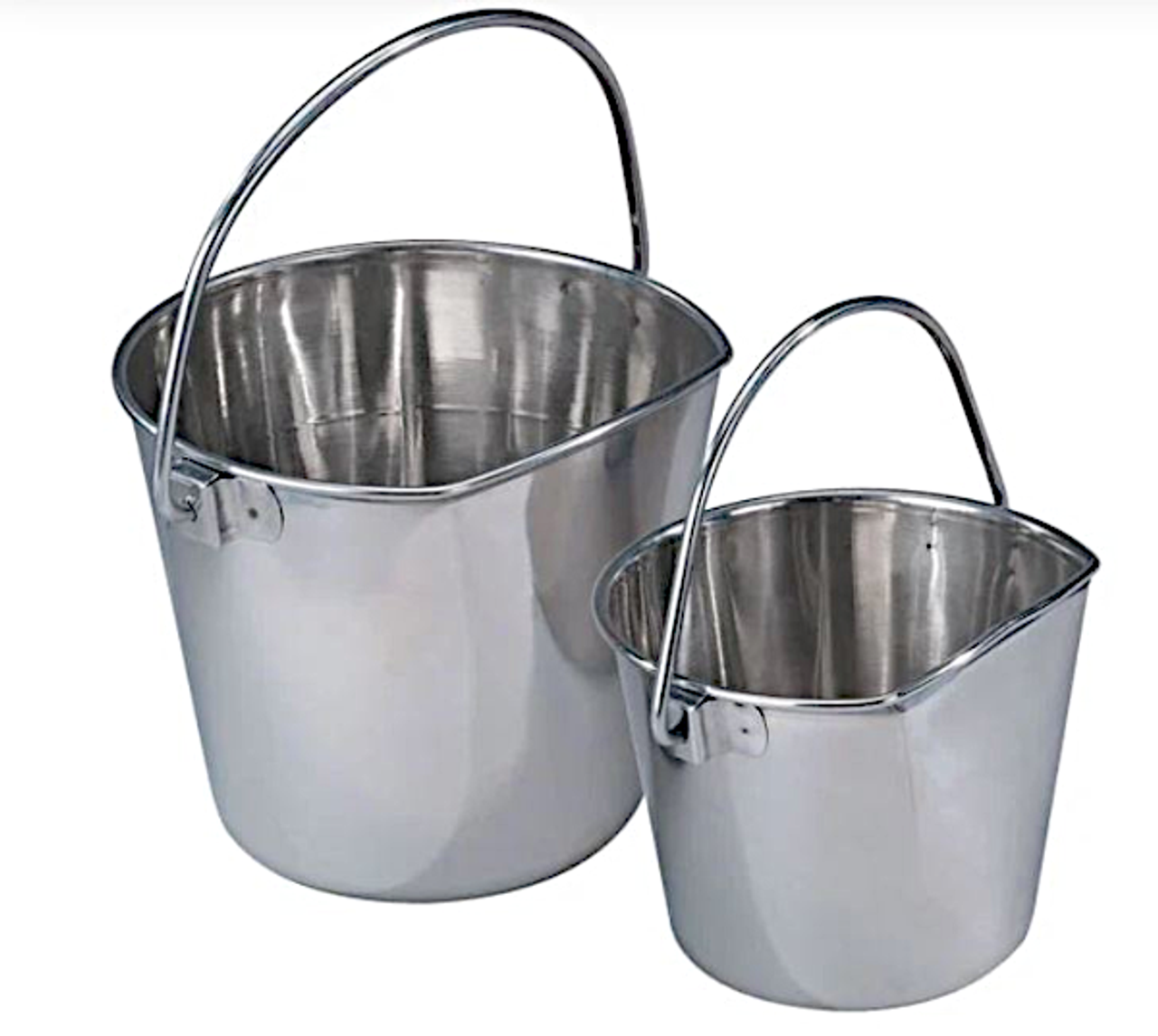 Stainless steel bucket with handle - Buckets & Measuring jugs