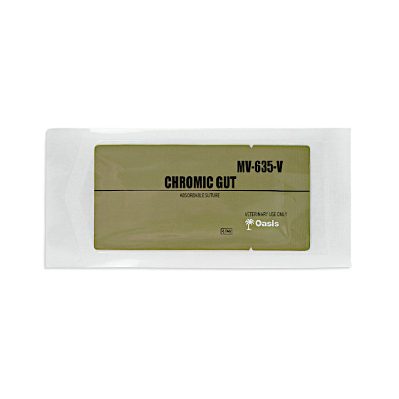 packaged suture with needle and absorbable suture - at okie dog supply