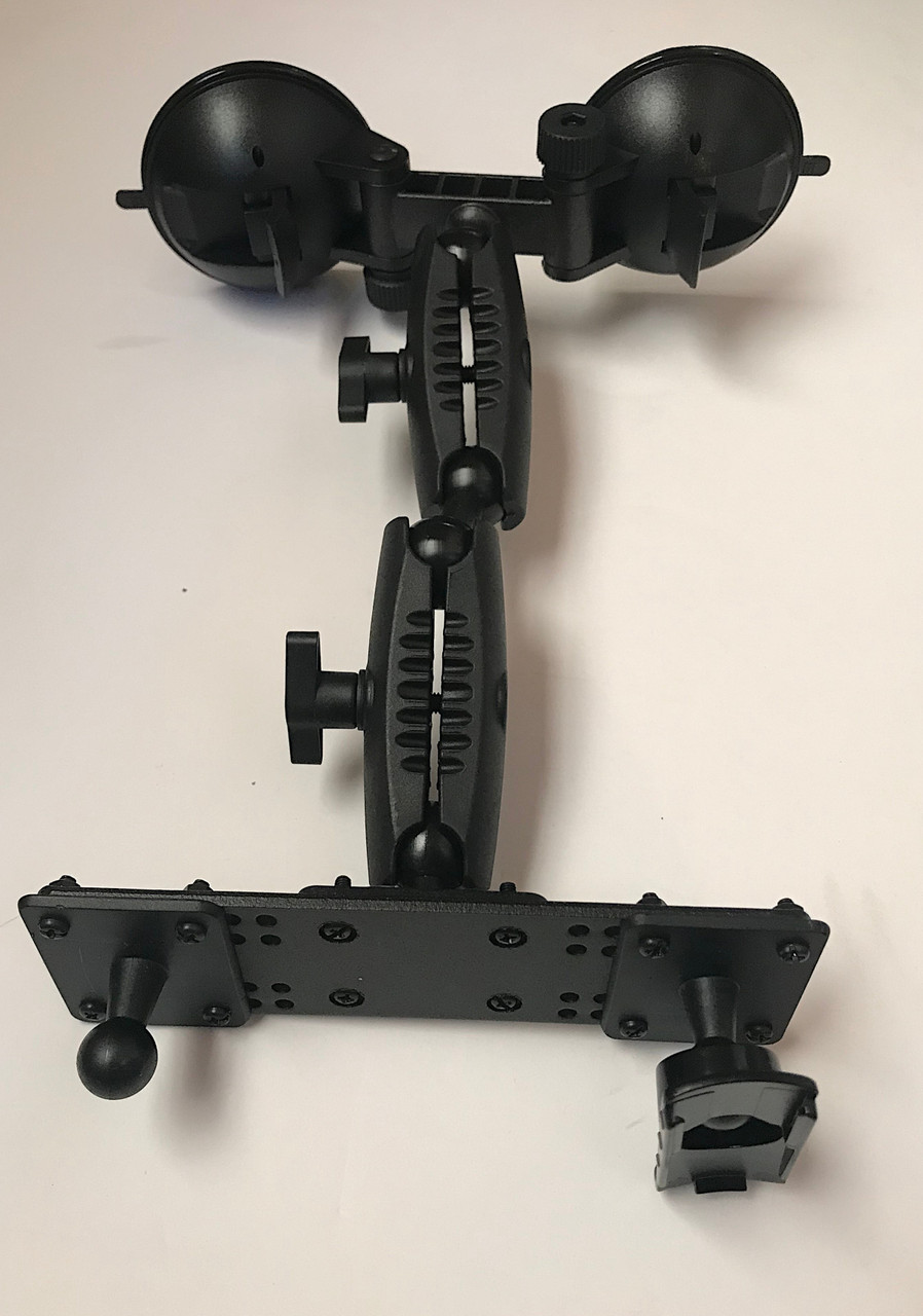 windshield mount with double suction cups