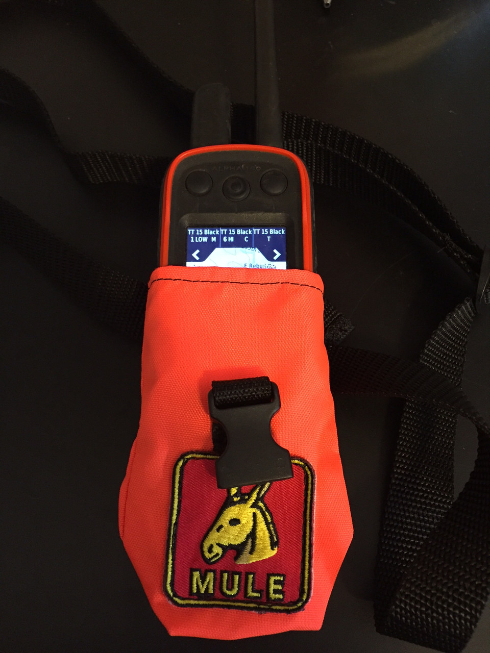 Quick Clip to secure the device you put in the pouch - at OKIE DOG SUPPLY