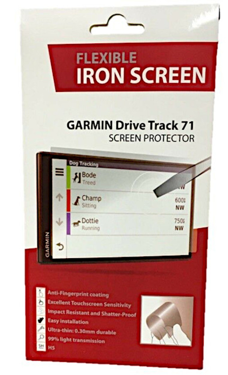 flexible iron screen protector for drivetrack 71 at okie dog supply