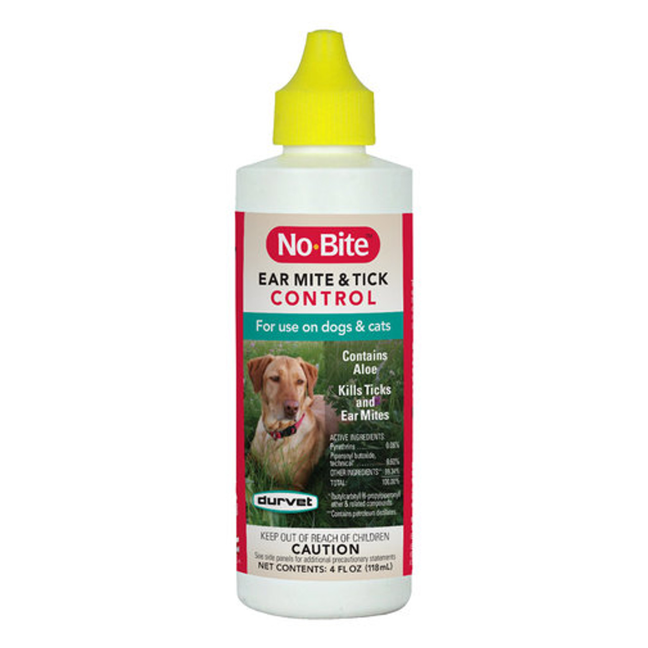 no bite ear mite oil based formula for dogs and cats at okie dog supply. 4 ounce bottle.