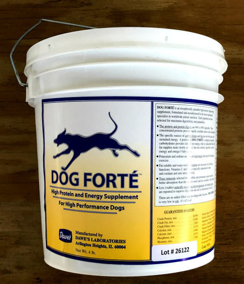 dog forte bucket by dawes laboratories at okie dog supply