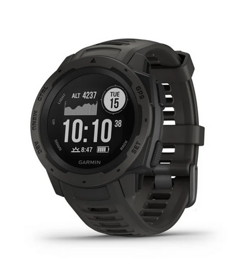 graphite instinct - garmin fitness and smartwatch