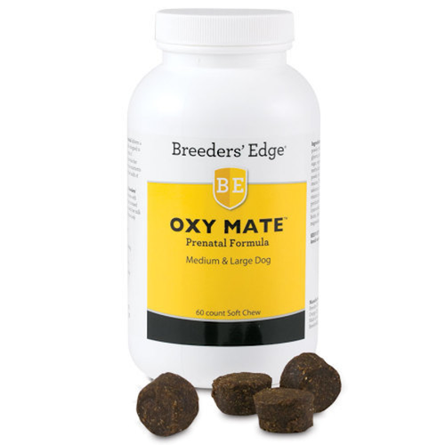oxy mate - 60ct chews - at okie dog supply - great to get female ready for breeding