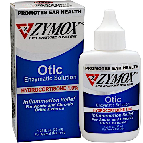 zymox ear treatment for dogs with hydrocortisone available at okie dog supply