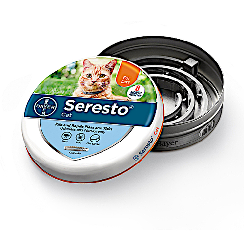 seresto collar for cats - kills fleas and ticks - at okie dog supply