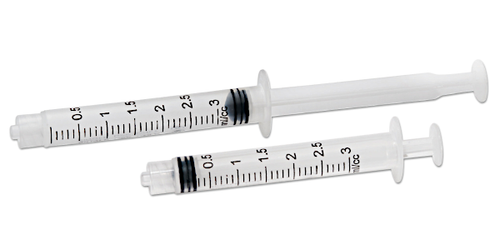 3cc syringe with luer lock - at okie dog supply