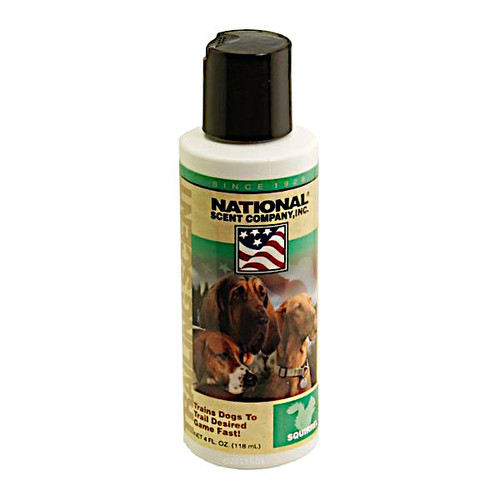 squirrel trailing scent - 4 ounces - at okie dog supply - all natural