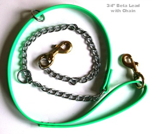 beta lead with chain hand-crafted at okie dog supply