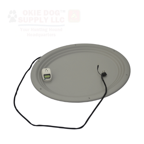 Whelping nest by Custom Molding - Easy Loader - digital thermometer for easy programming. Comes with template. Ships FREE at OKIE DOG SUPPLY!