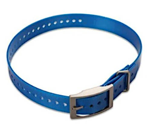 garmin original ecollar strap - in electric blue - at okie dog supply - bargain buy