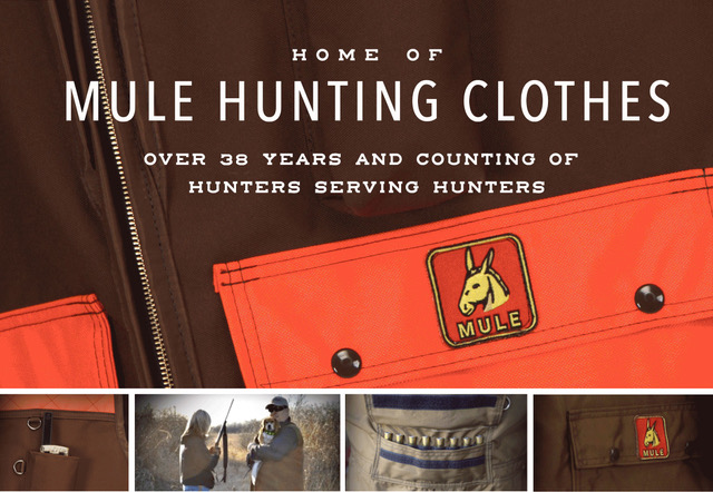 Horse or Mule Chaps by Mule Hunting Clothes